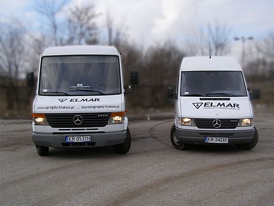 Samochody ELMAR z agregatami prądotwórczymi