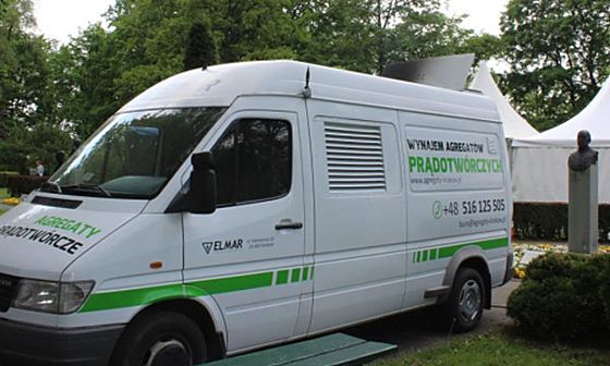 Agregat prądotwórczy 100 kVA w zabudowie