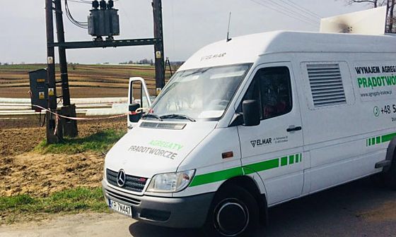 Agregat prądotwórczy 100 kVA — drugie ujęcie