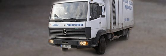 Agregat prądotwórczy 300 kVA w zabudowie przewoźnej